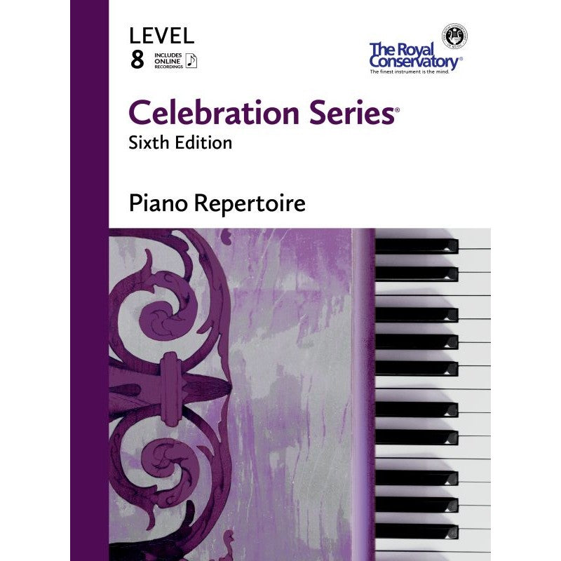 C6R08 The Royal Conservatory RCM Publishing Celebration Series Piano Repertoire Level 8