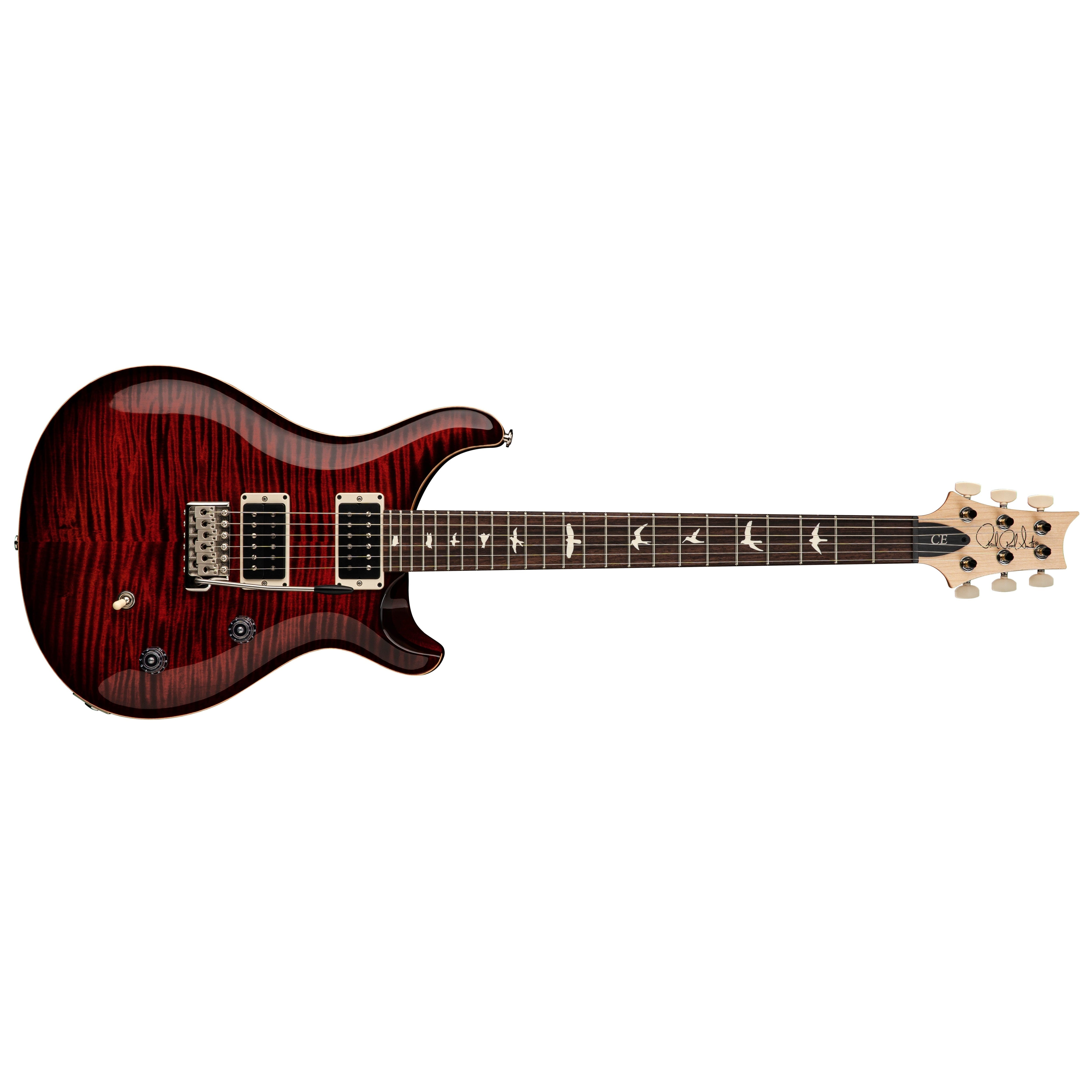 PRS - CE 24 - 2025 - Fire Red Burst – Steve's Music Store