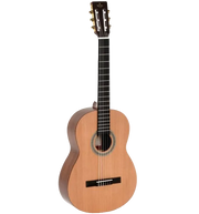 Sigma -  Solid Cedar Top Classical Acoustic Guitar with Truss Rod - Satin Finish - CM-ST