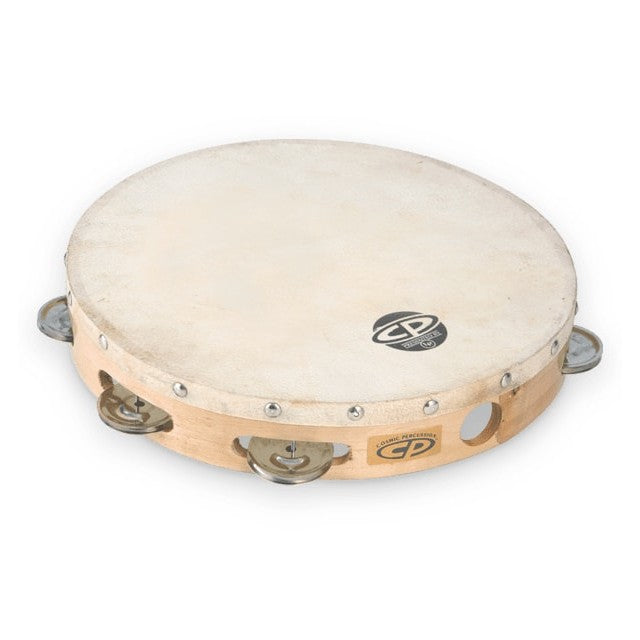Latin Percussion - CP by 10" Tambourine with Head Single Row - CP379
