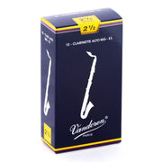 Vandoren - Alto Clarinet Traditional Reeds Strength 2.5; Box of 10 - CR1425