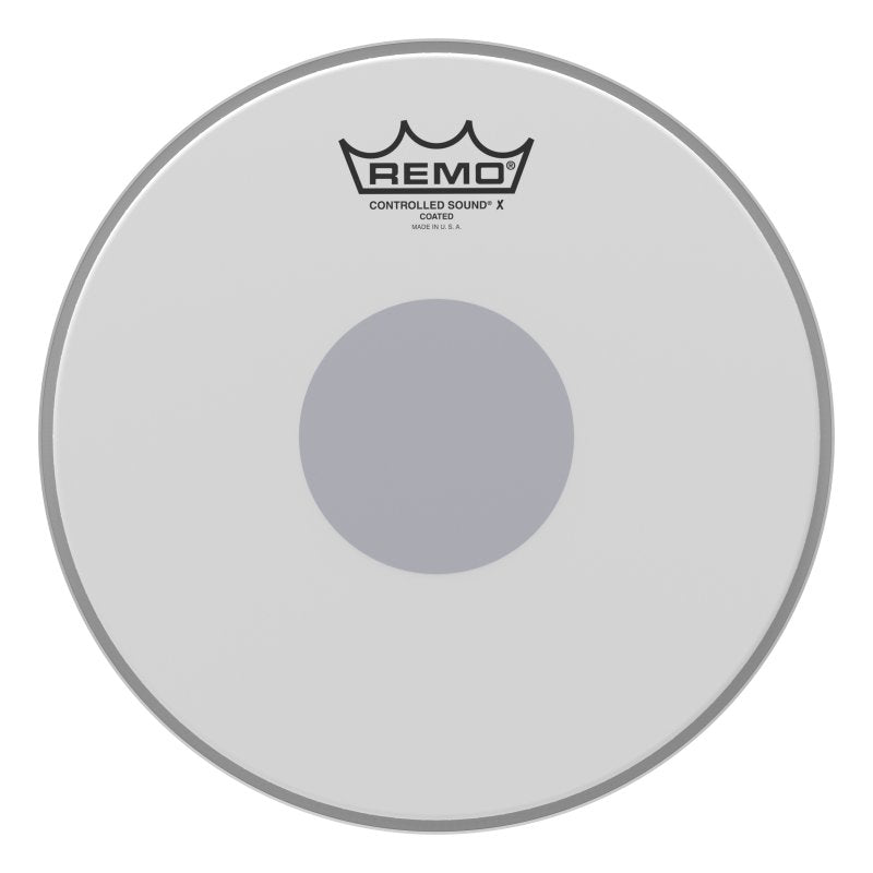 Remo - CX-0110-10 Controlled Sound® X Coated Black Dot™ Snare Drumhead - Bottom Black Dot™, 10" - CX-0110-10