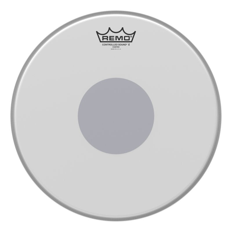 Remo - Controlled Sound® X Coated Black Dot™ Snare Drumhead - Bottom Black Dot™, 13" - CX-0113-10