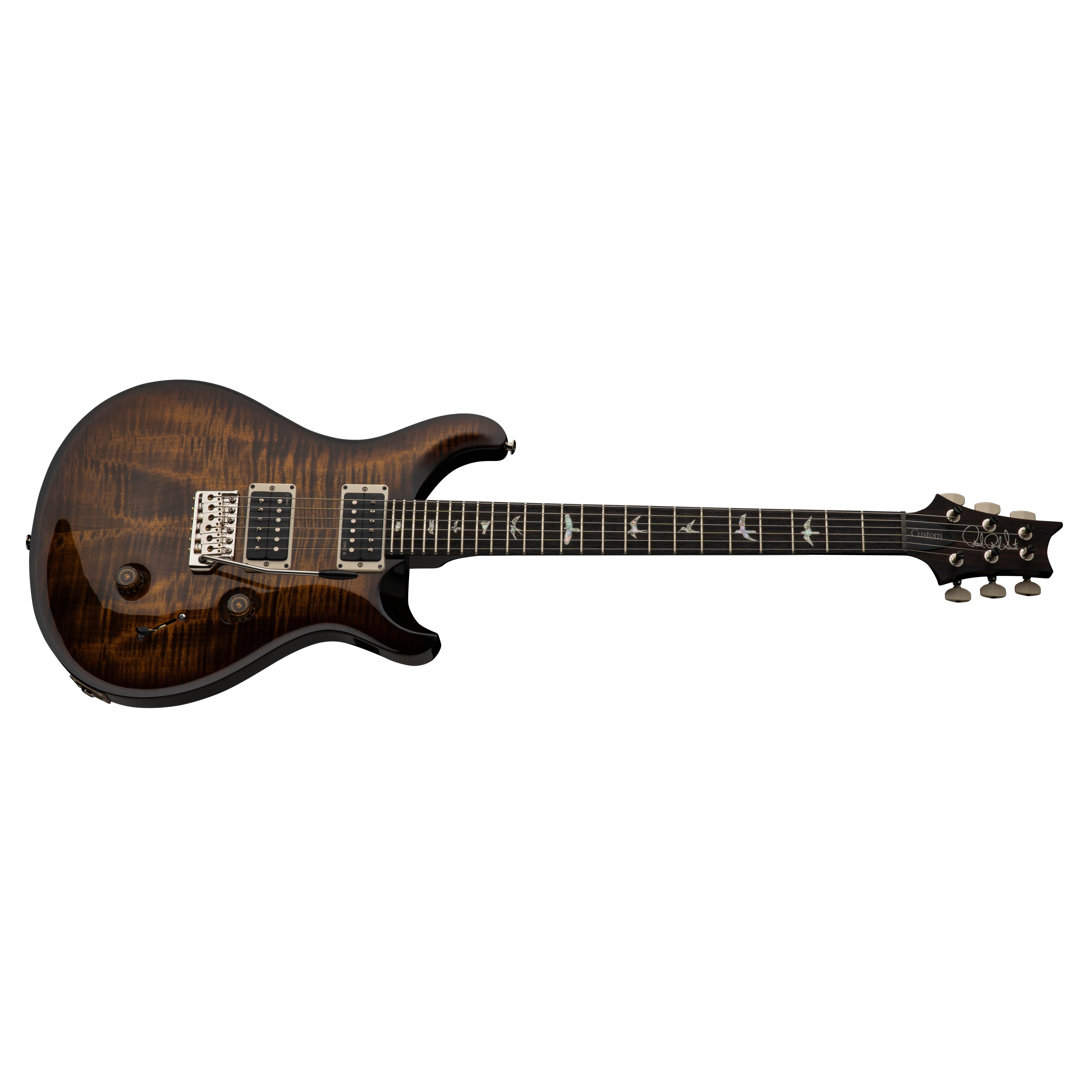 PRS - Custom 24 - 2025 - Black Gold Wraparound Burst – Steve's