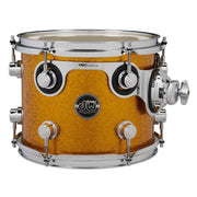 DW Drums - Tom 8 po x 10 po de la série Performance - Pli de finition or « Gold Sparkle » - DRPF0810STGS