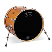 DW Drums - Grosse caisse 16 po x 20 po de la série Performance - Pli de finition or « Gold Sparkle » - DRPF1620KKGS