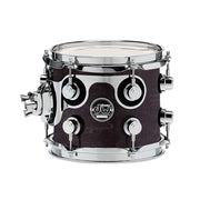 DW Drums - Tom 7 po x 8 po de la série Performance - Laque brillante ébène « Ebony Stain » - DRPL0708STES