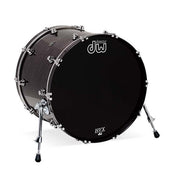 DW Drums - Grosse caisse 16 po x 20 po de la série Performance - Laque brillante ébène « Ebony Stain » - DRPL1620KKES