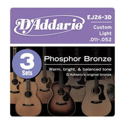 D'Addario - EJ-26 3 pack