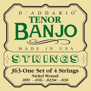 D'Addario - J63 Banjo Strings 4-String Tenor