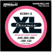 D'Addario - ECB81-5 Chromes 45-132