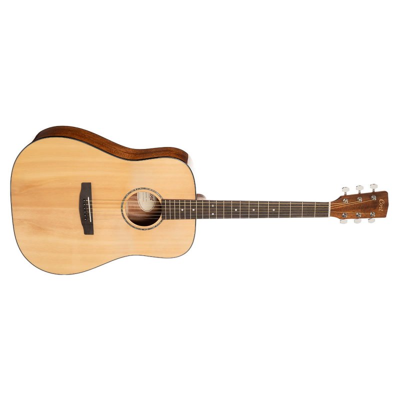 Cort Guitars - Earth Series Acoustic Guitar, Natural - EARTH60-NAT