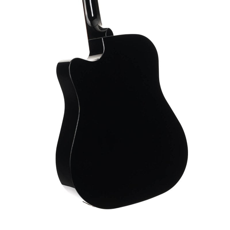 Cort Guitars - Earth Series Acoustic/Electric Guitar, Black - EARTH60CE-BK