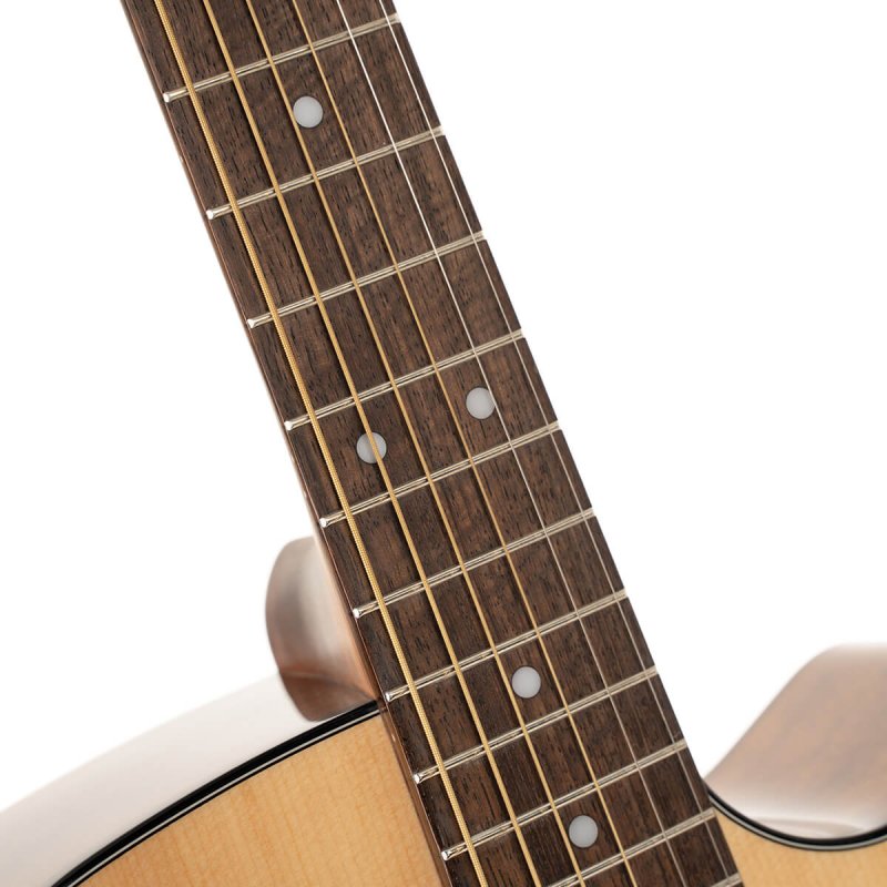 Cort Guitars - Earth Series Acoustic/Electric Guitar, Natural - EARTH60CE-NAT