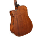Cort Guitars - Earth Series Acoustic/Electric Guitar, Mahogany Open Pore - EARTH60MCE-OP