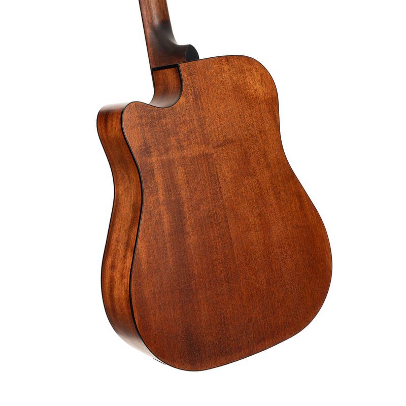 Cort Guitars - Earth Series Acoustic/Electric Guitar, Mahogany Open Pore - EARTH60MCE-OP