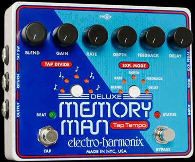 ギター DELUXE MEMORYMAN Electro Harmonix Deluxe Memory Man | Analog Delay / Chorus / Vibrato