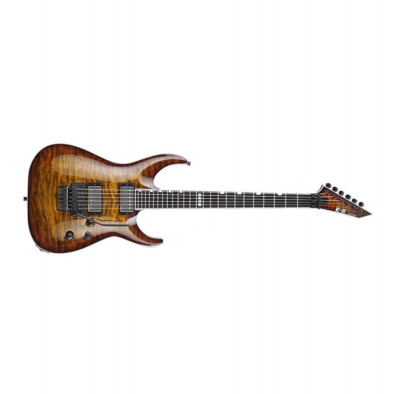 ESP - E-II Horizon FR-II Electric Guitar, Tiger Eye Sunburst - EIIHORFRIITESB