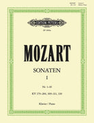 Edition Peters - W.A. Mozart - Piano Sonatas, Vol. 1: Nos. 1-10