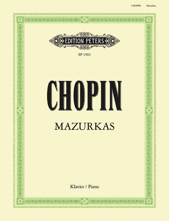 Peters - F. Chopin - Mazurkas for Piano