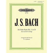Edition Peters - J.S. Bach - Air on the G String from Orchestral Suite No. 3 in D BWV 1068 (Arr. for Piano)