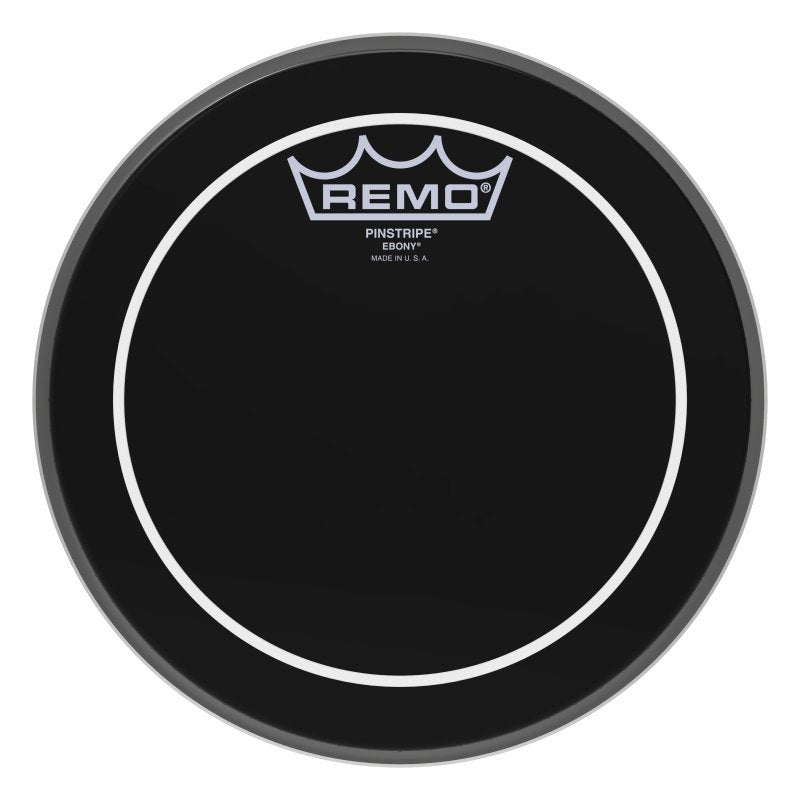 Remo - Pinstripe® Ebony® Drumhead 8" - ES-0608-PS