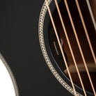 Cort Guitars - Essence Series Grand Auditorium Acoustic Guitar - Black Top Semi Gloss - ESSENCEGA4BTSG