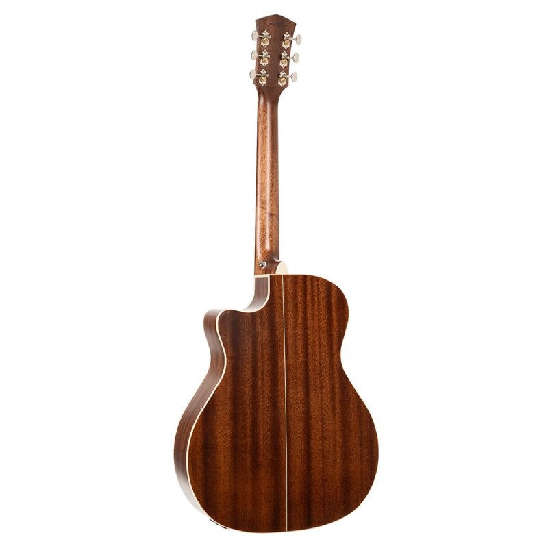 Cort Guitars - Essence Series Grand Auditorium Acoustic Guitar - Natural Semi Gloss - ESSENCEGA4NSG