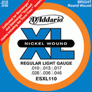 D'Addario - ESXL110 - Regular Light