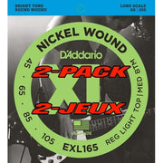 D'Addario - EXL165TP 2 Pack .45-.105