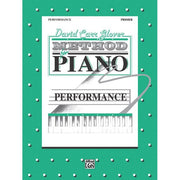 David Carr Glover Method for Piano: Performance, Primer