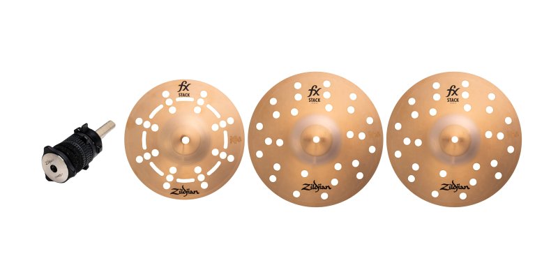 Zildjian - 3-Piece Cymbal Pack with 10" Splashes - FXSTK10