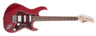 Cort Guitars - G Series Electric Guitar, Open Pore Black Cherry - G110-OPBC