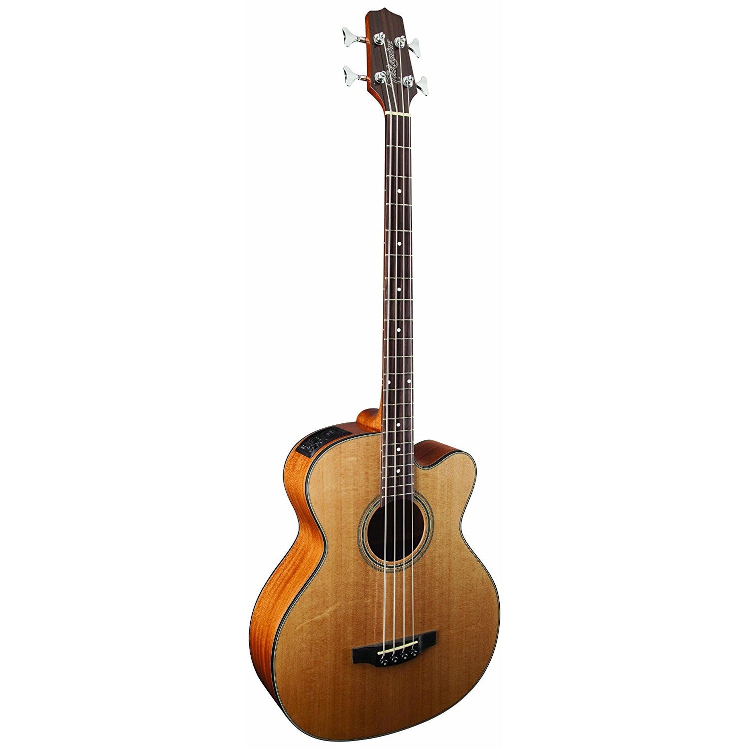 Takamine - G Series Acoustic Electric Bass Guitar - Venetian Cutaway - Natural - GB30CE-NAT