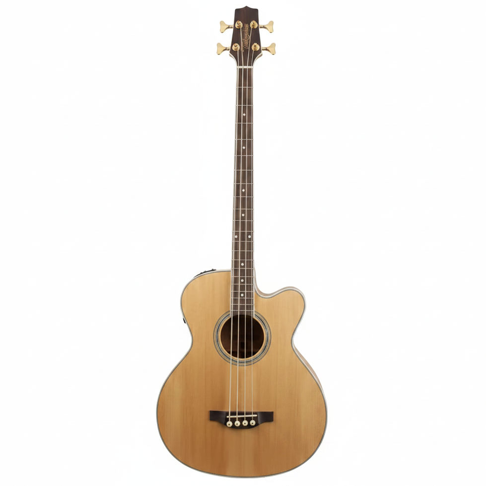 Takamine - G Series Acoustic Electric Bass Guitar - Natural - GB72CE-NAT