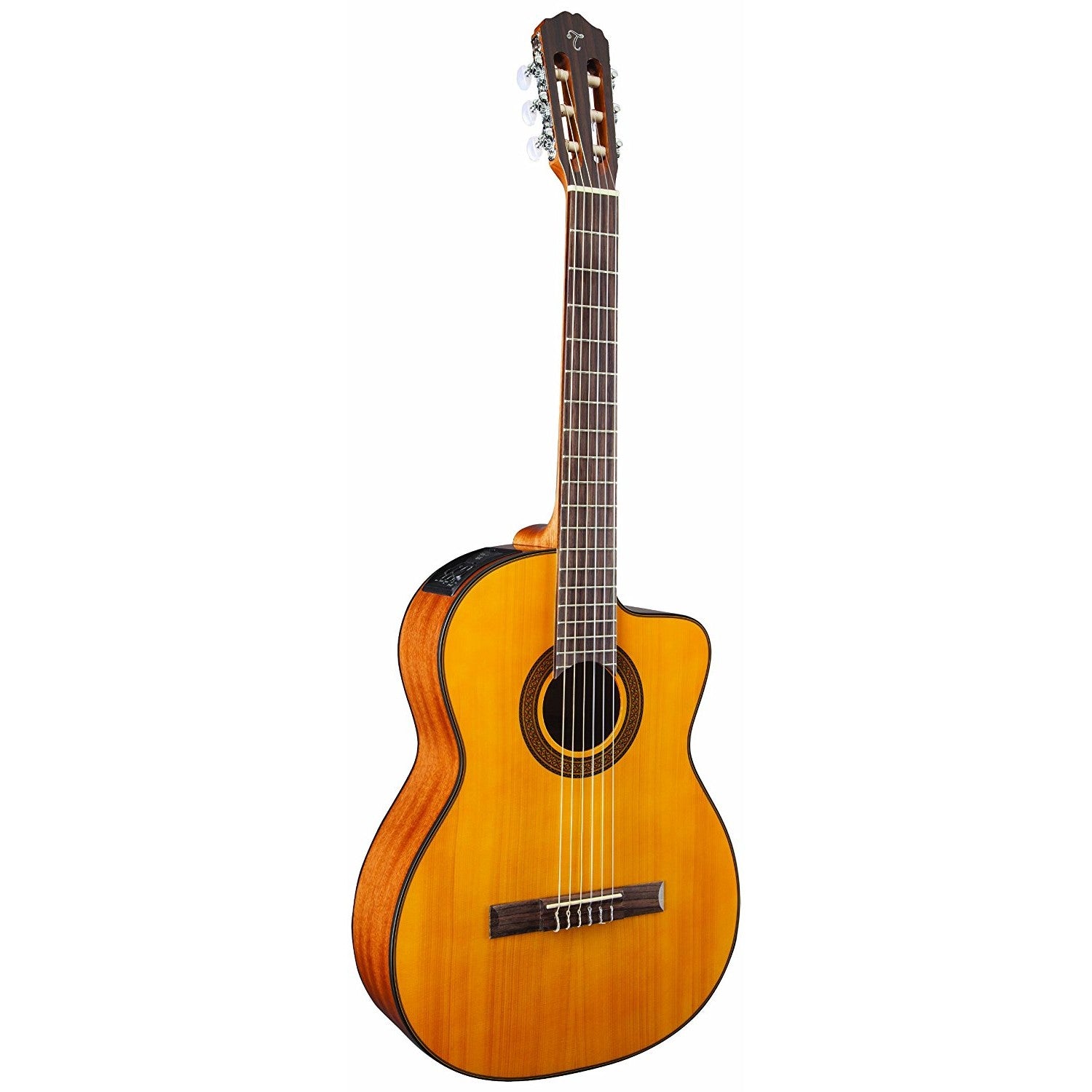 Takamine - G Series Acoustic-Electric Classical Cutaway Guitar - Natural - GC3CE-NAT