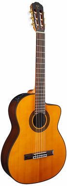 Takamine - G Series Acoustic-Electric Classical Cutaway Guitar - Natural - GC5CE-NAT