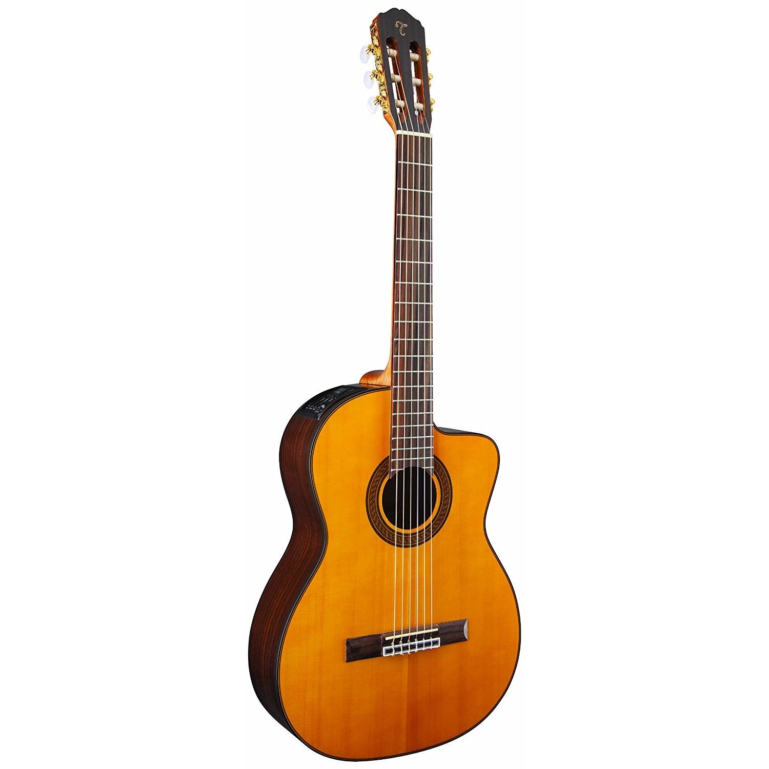 Takamine - G Series Acoustic-Electric Classical Cutaway Guitar - Natural - GC5CE-NAT