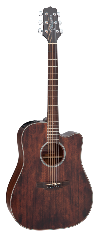 Takamine - G Series Dreadnought Cutaway Acoustic/Electric Guitar - Satin Molasses - GD21CESM