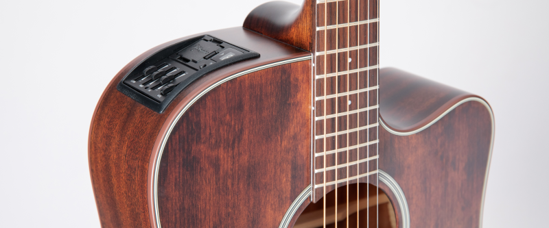 Takamine - G Series Dreadnought Cutaway Acoustic/Electric Guitar - Satin Molasses - GD21CESM