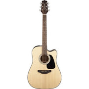 Takamine - Dreadnought Cutaway Acoustic-Electric Guitar - Natural - GD30CE-NAT