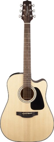 Takamine - Dreadnought Cutaway Acoustic-Electric Guitar - Natural - GD30CE-NAT