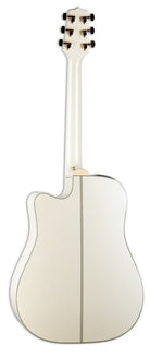 Takamine - G Series Steel String Dreadnought Acoustic / Electric Guitar - Pearl White - GD37CEPW