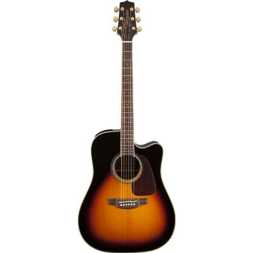 Takamine - Dreadnought Cutaway Acoustic-Electric Guitar - Sunburst - GD71CE-BSB