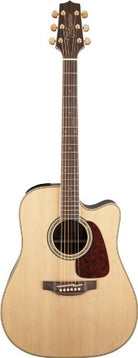 Takamine - Dreadnought Cutaway Acoustic-Electric Guitar - Natural - GD71CE-NAT