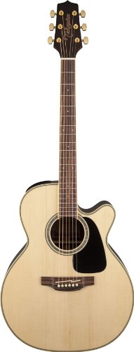 Takamine - Nex Cutaway Acoustic-Electric Guitar - Natural - GN51CE-NAT