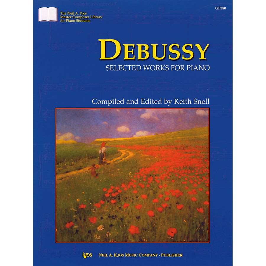 KJOS Master Composer Library - C. Debussy - Selected Works For Piano