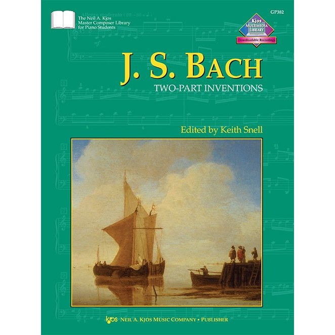 KJOS Master Composer Library - J.S. Bach - Two Part Inventions