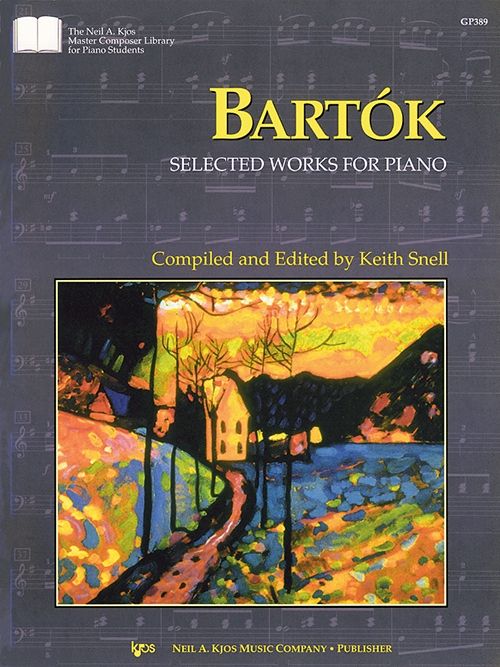 KJOS Master Composer Library - B. Bartok - Selected Works For Piano