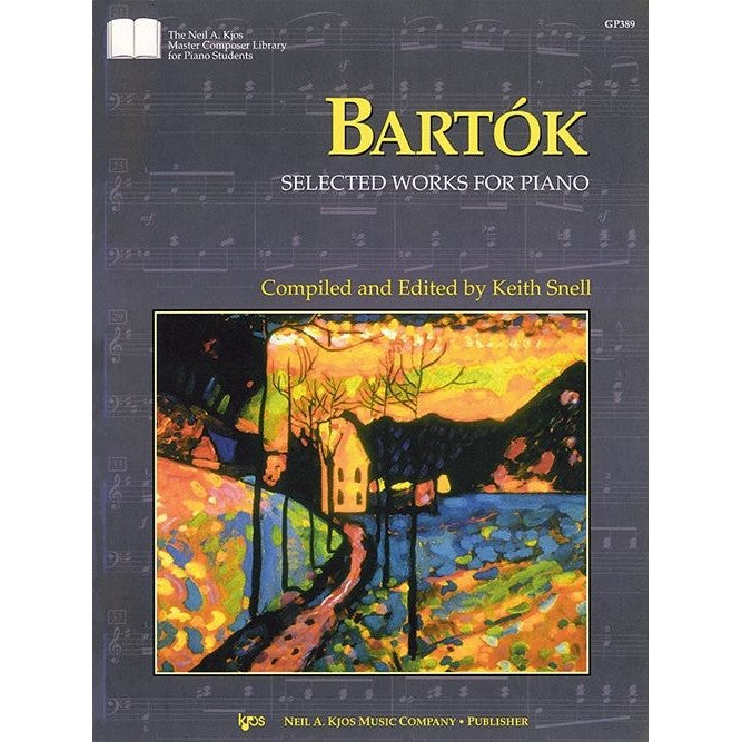 KJOS Master Composer Library - B. Bartok - Selected Works For Piano